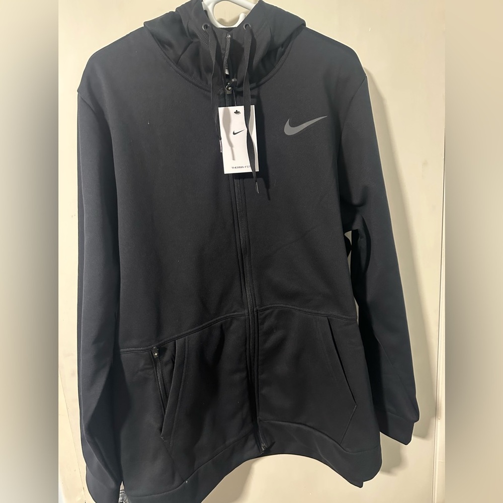Nike Men’s Dri Fit Full Zip Training Hooded Sweatshirt